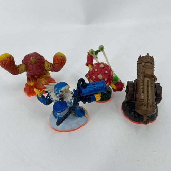 Skylander Giants Lot 4 Video Game Activision Shroomboom Eruptor Jet Vac Cannon - Picture 8 of 8